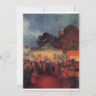 Ferdinand du Puigaudeau - Carnival at Night in Le Invitation