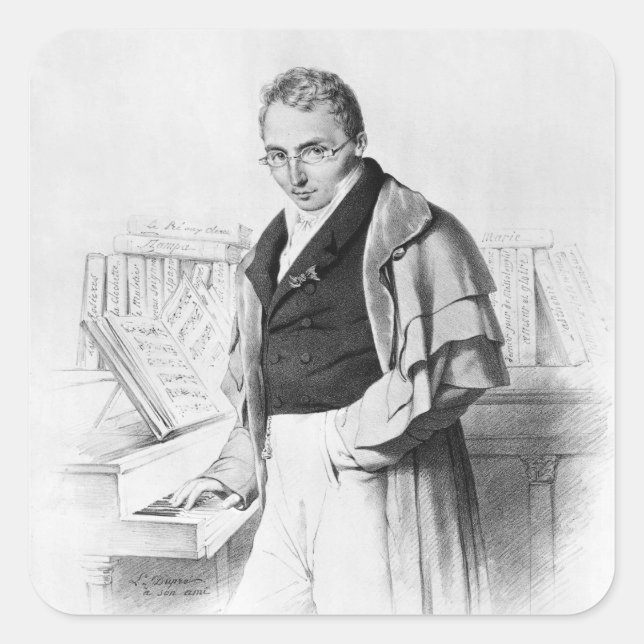 Ferdinand Herold Square Sticker (Front)