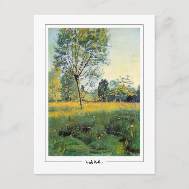 Ferdinand Hodler #16 - Fine Art Postcard (Front)