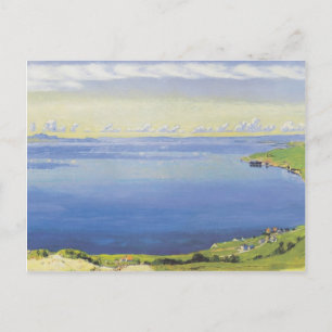 Ferdinand Hodler- Lake Geneva from Chexbres Postcard