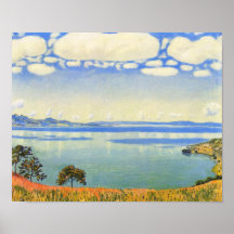 Ferdinand Hodler - Lake Geneva from Chexbres