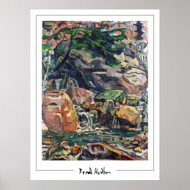 Ferdinand Hodler Zedign Art Poster #1 (Front)