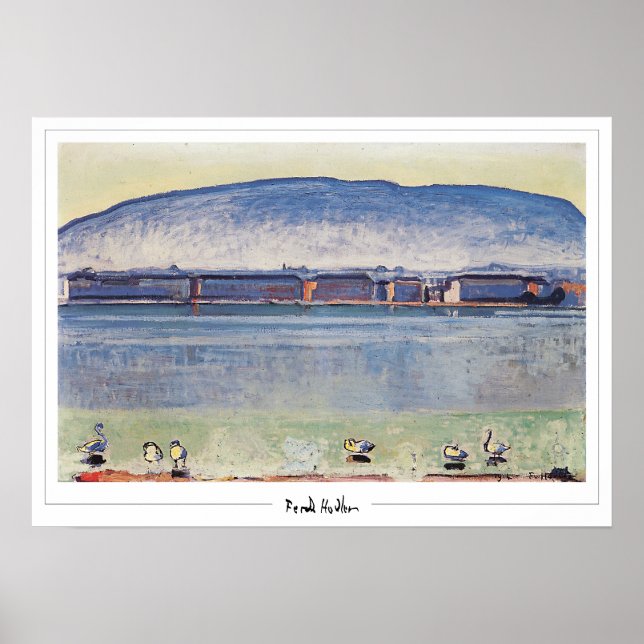 Ferdinand Hodler Zedign Art Poster #179 (Front)