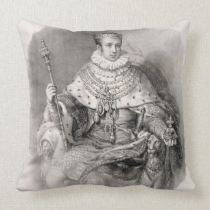 Ferdinand I (1793-1875), King of Lombardy-Venetia, Throw Pillow
