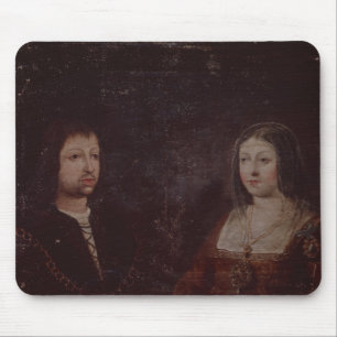 Ferdinand II of Aragon and Isabella I of Castile Mouse Pad
