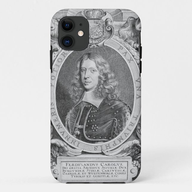 Ferdinand III (1608-57) Archduke of Austria, Holy Case-Mate iPhone Case (Back)