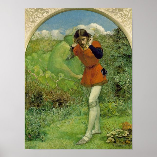 Ferdinand Lured by Ariel Millais Fine Art Poster (Front)