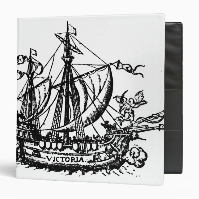 Ferdinand Magellan's boat 'Victoria' Binder (Front/Inside)