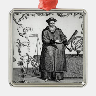Ferdinand Verbiest Metal Ornament