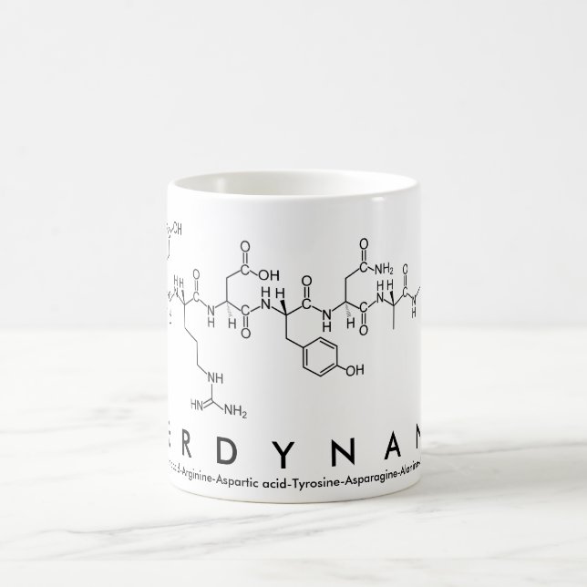 Ferdynand peptide name mug (Center)