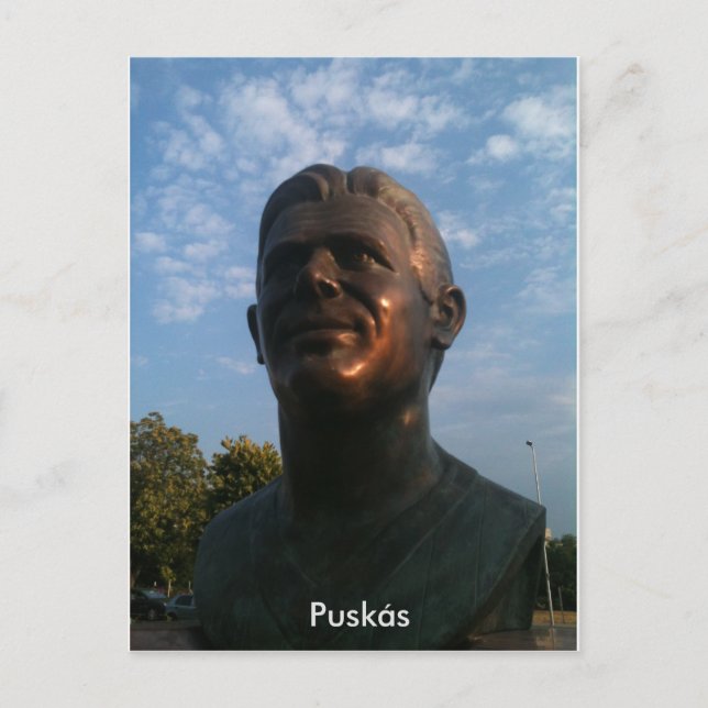 Ferenc Puskás Postcard (Front)