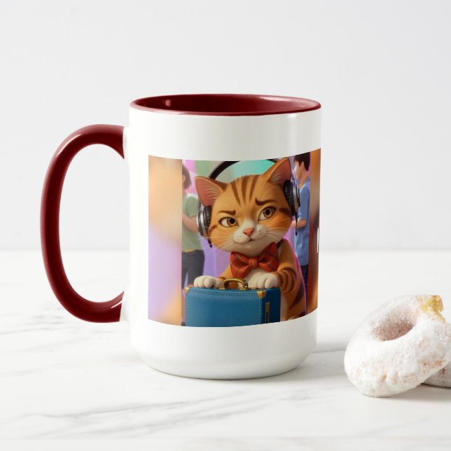 Fergus MacFluff's 'I Rest My Case' Mug (With Donut)