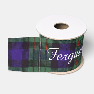 Ferguson clan Plaid Scottish tartan Grosgrain Ribbon