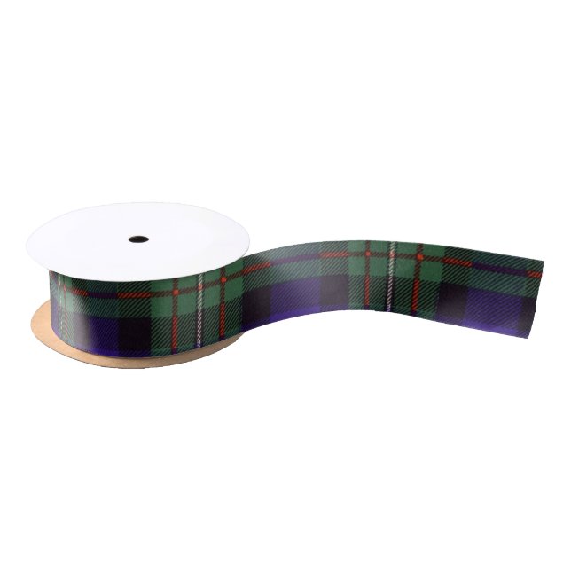 Ferguson clan Plaid Scottish tartan Satin Ribbon (Spool)