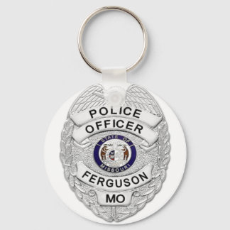 Ferguson Police Badge Keychain