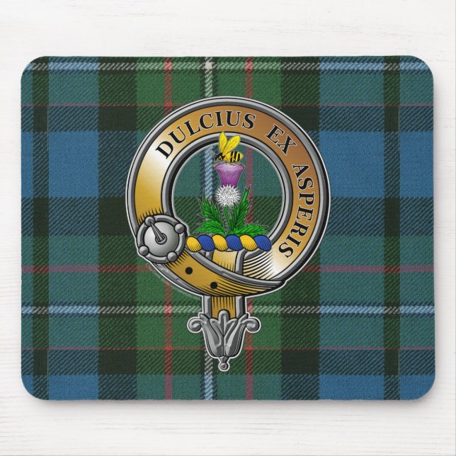 Ferguson Tartan & Badge Mouse Pad (Front)