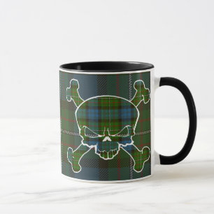 Ferguson Tartan Skull No Banner Mug
