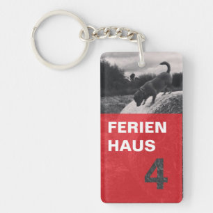 Ferienhaus Schlüsselanhänger Keychain