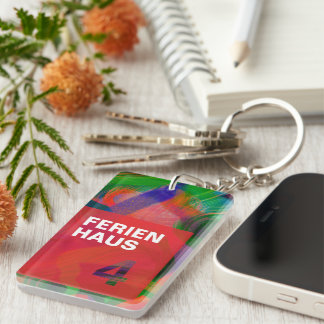 Ferienhaus Schlüsselanhänger Keychain