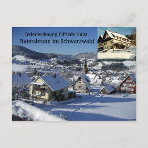 Ferienwohnung Elfriede Haist - Snow Postcard