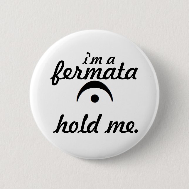 fermata 2 inch round button (Front)