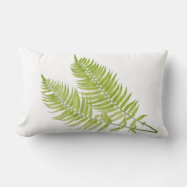 Ferme à plumes sur un Coussin Lumbar (Recto)