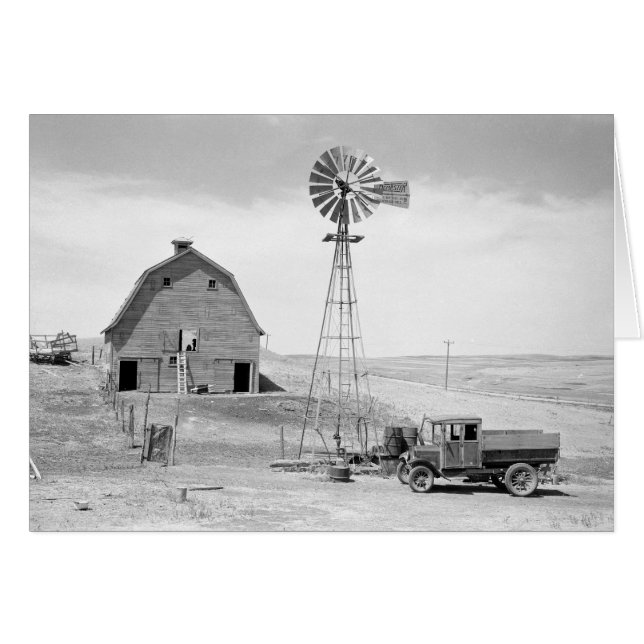 Ferme abandonnée, 1936 (Devant horizontal)