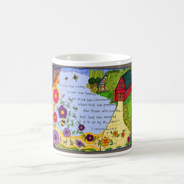 Ferme chrétienne de 2:9 de la tasse de café (Centre)