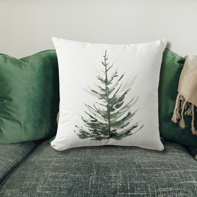 Ferme de sapin de Noël Oreiller (Créateur téléchargé)