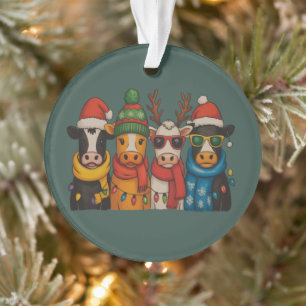 Ferme de vache de Noël Ferme de Santa Highland