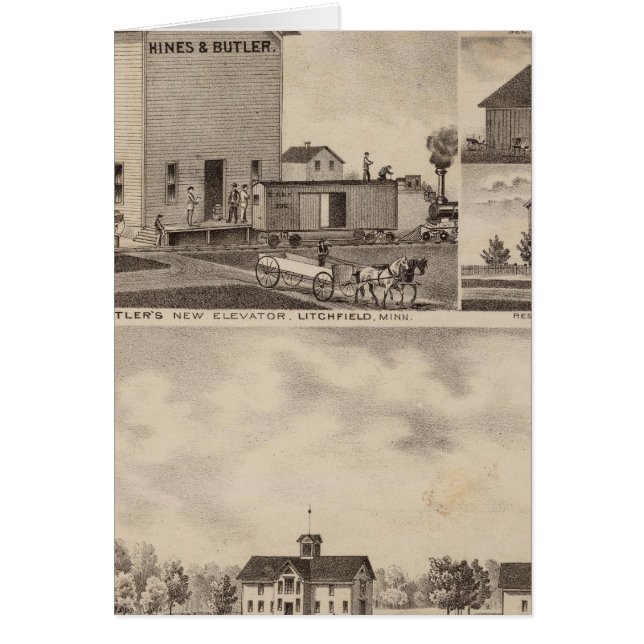 Ferme d'Oakwood, Minnesota (Devant)