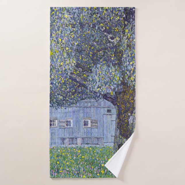 Ferme, Gustav Klimt (Serviette de bain)