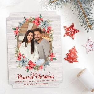 Ferme mariée Noël Mariage Faire-part
