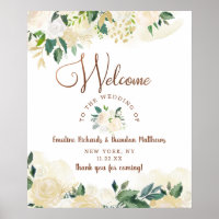 Ferme Pays Rustique Fraîche Affiche de bienvenue F