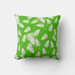 Ferme Plante Leaf Motif Coussin Jeu Oreiller
