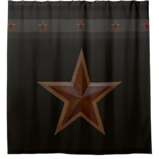 Ferme primitive Grange Star Douche rideau
