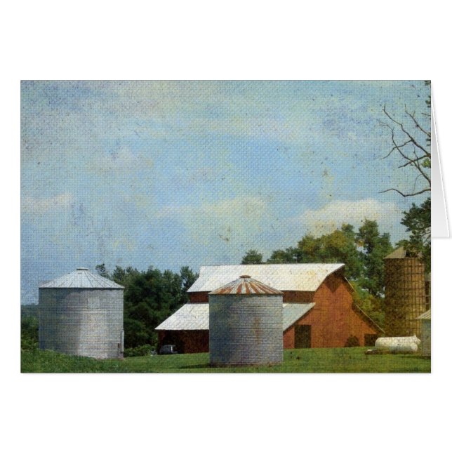 Ferme rurale américaine (Devant horizontal)