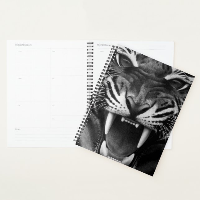Fermer la face de tigre (Devant avec enveloppe)