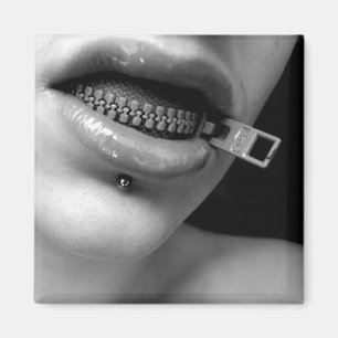 Fermeture éclair bizarre il aimant