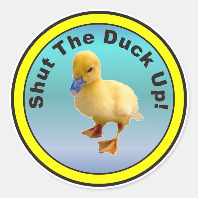 Fermez Le Sticker Du Canard (Devant)