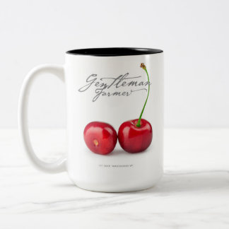 Fermier de 15 oz. Mug de café (cerise)