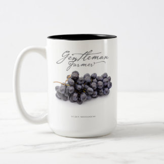 Fermier de 15 oz. Mug de café (raisins)