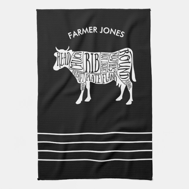 Fermier Viande de boeuf Coupes de serviettes de cu (Vertical)