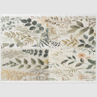 Fern Collage Tissue by Elsie Lane Paper