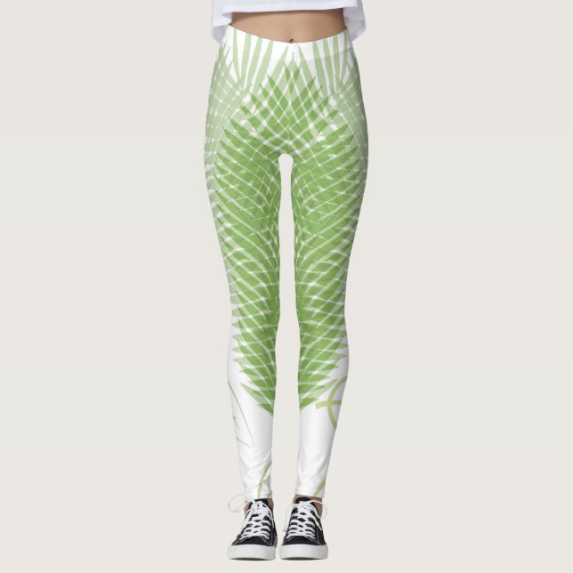 Fern Forest Leggings (Front)