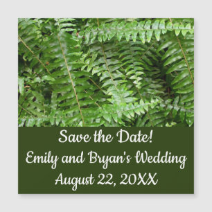 Fern Fronds I Dark Green Nature