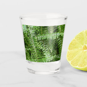 Fern Fronds I Green Nature Shot Glass
