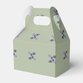 Fern Green Daisy Cadeaubox Favor Box
