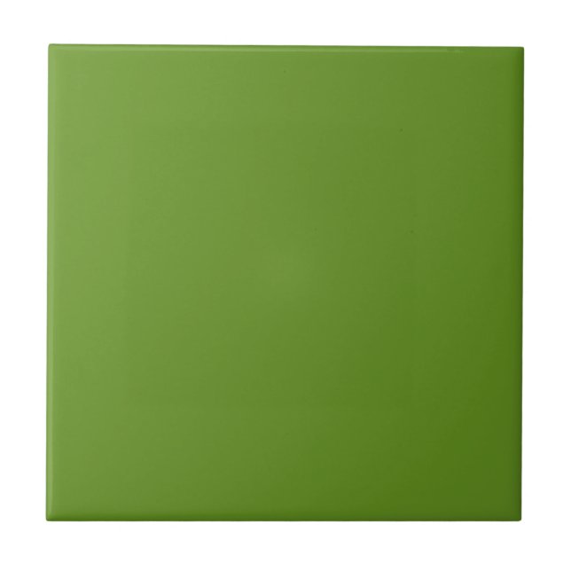 Fern Green Solid Color Tile (Front)