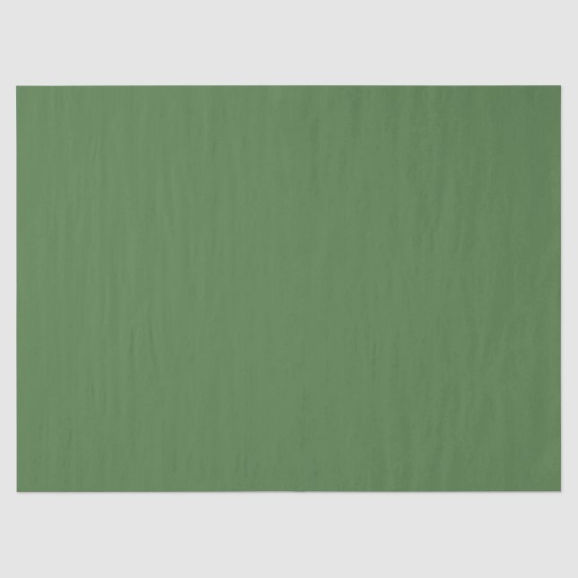 Fern Green Solid Colour Tissue Paper (Front)